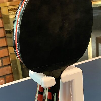 Table Tennis Paddle and Ball Holder