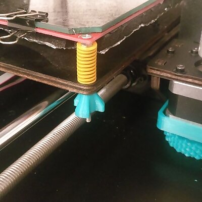 Leveling wheel for i3 style printer