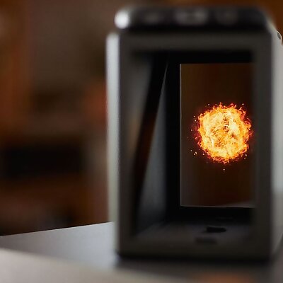 Vertical Holographic Box for Smartphones