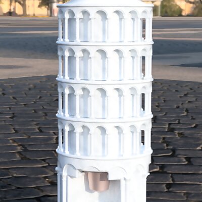 Nespresso Coffee capsule Dispenser Pisa Tower