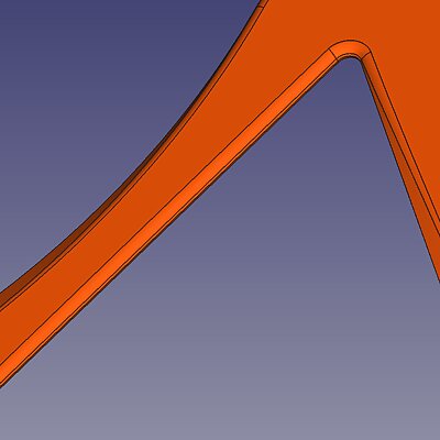 Parametric Boomerang in FreeCAD
