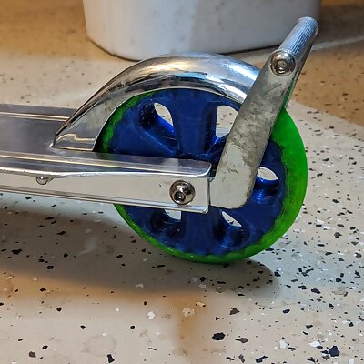 Parametric Inline Skate Scooter Luggage Wheels