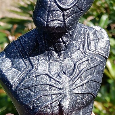 SpiderMan Bust no support with round base