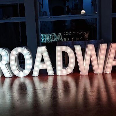 IoT Broadway Marquee Sign