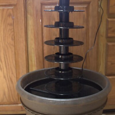 Upcycled Prusament Spool Rain Fountain