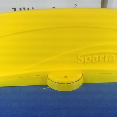Sparta yellow plate