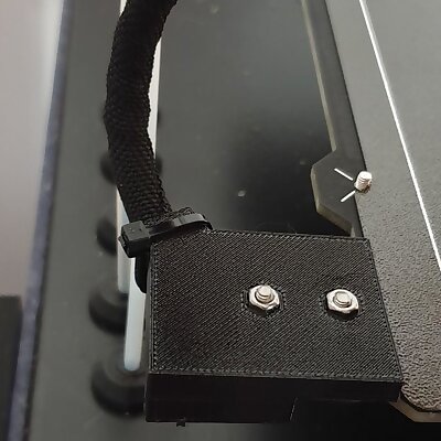 Spacious power cable cover Prusa MK3S LACK Enclosure