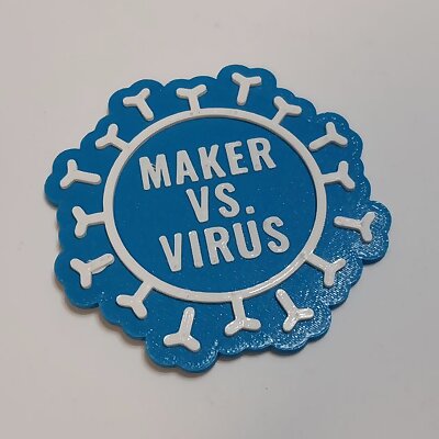 Badge Maker vs Virus