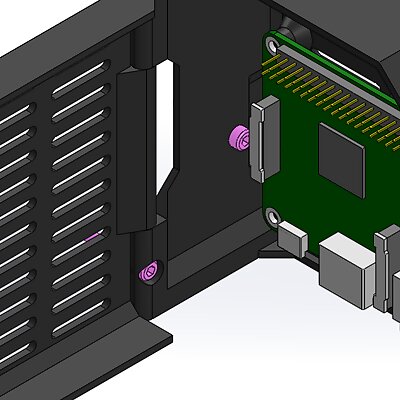 RSPi 3B  MK3s back mount