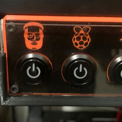 PRUSA Power Button Enclosure