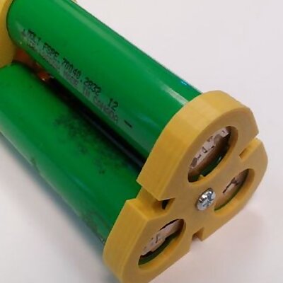 Battery 3x18650 holder