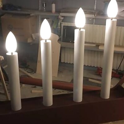 HUGE Advent candelabra