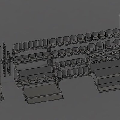 War Gaming Paint Racks