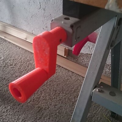 Folding Workbench Crank Handle