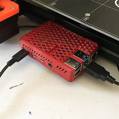 Prusa i3 MK3s Raspberry Pi4B case profile mount for octopi