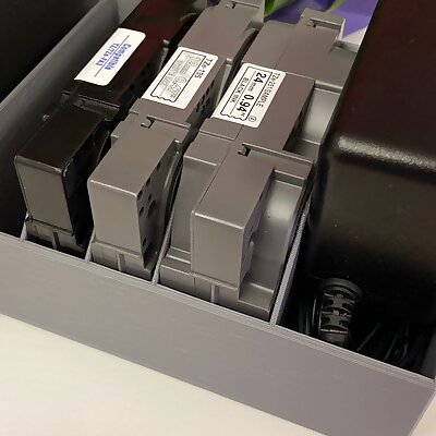 Label printer accessory box