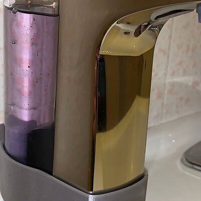 Simple Human Automatic Soap Dispenser Retainer