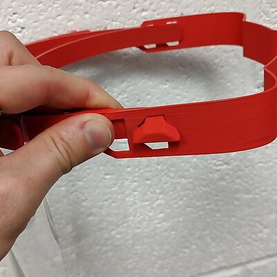 Comfort Strap for US Prusa Face Shield