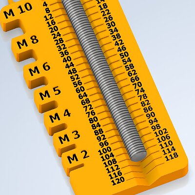 Screw measuring tool M2M10 4120mm