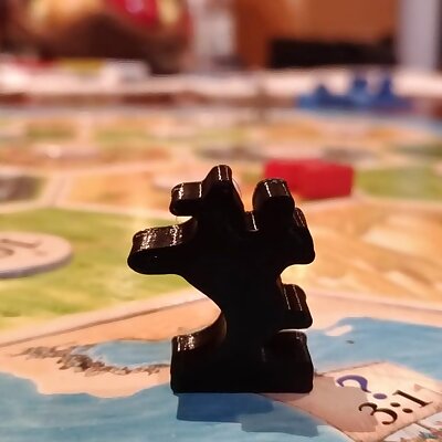 Catan Traders and Barbarians Player Knight ExpansionReplacement Part