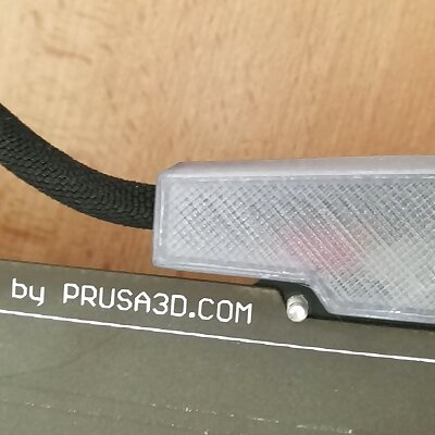 Prusa MINI parallel bed cable holder heatbed