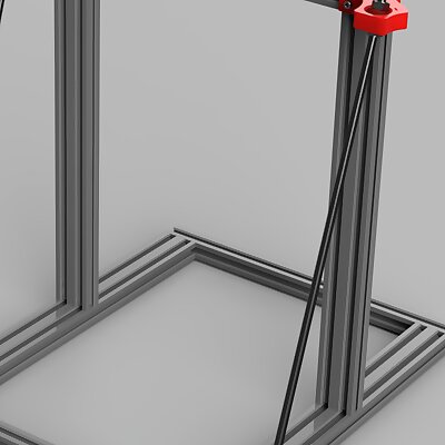 Universal Frame Stiffener for Geeetech A20 A30 Creality CR10 CR10s Tronxy Sovol etc