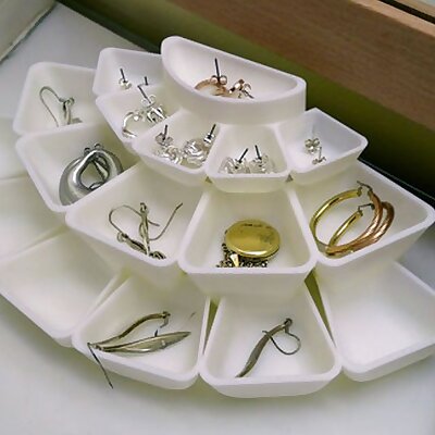 Tray Array for Jewellery or other small items