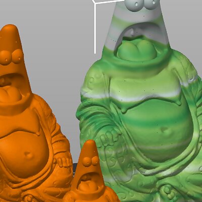 Surprised Buddha Remix 3mf Ready to Print by TIXEN