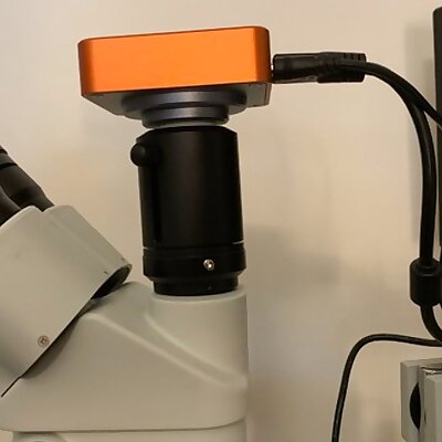 Cable Guide for Amscope Microscope