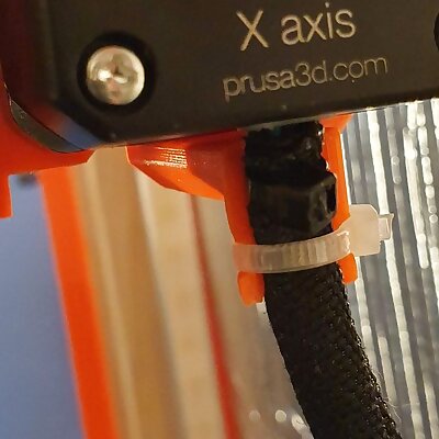 Prusa i3Mk3s XAxis Motor Cable Manager