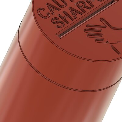 Sharps Disposal Can for Utility and Hobby XActo Blades