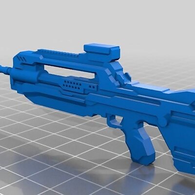 Halo BR Rifle Print Ready