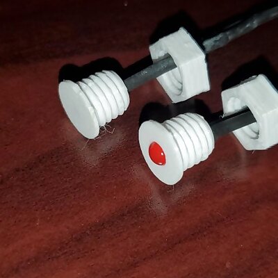 5mm LED holder including nut