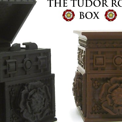 The Tudor Rose Box with secret lock