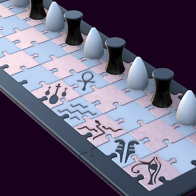 Senet  Ancient Egyptian Board Game