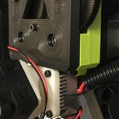 Fan Duct for  LulzBot TAZ Dual Extruder V3 Tool Head