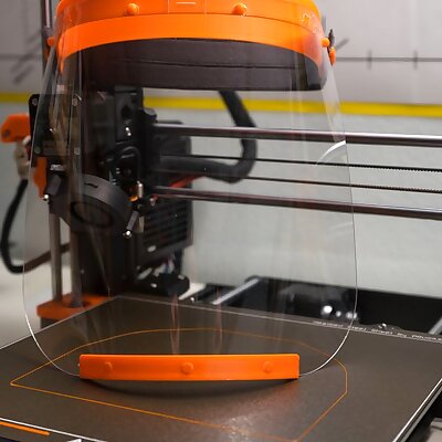 Face Shield CS V2  1h per print!  More comfortable and faster print  compatible with Prusa