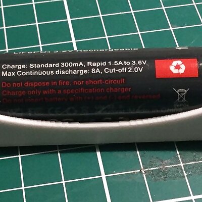 18650 Battery Holder with source
