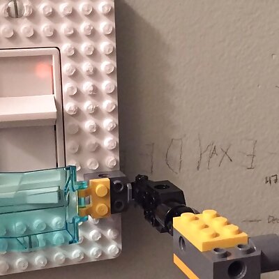 Lego compatible decora light switch cover