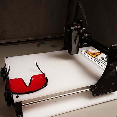 Project Laserscythe  Another Open Source laser engraver using recycled doohickeys