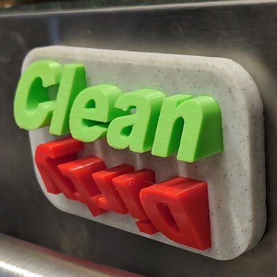 Clean  Dirty Magnet for Dishwasher