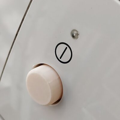 Replacement button for Zanussi TDE 4224 tumble dryer