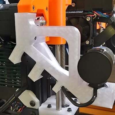 MS Studio WebCam mount for Prusa MK325 XAxis with cable management
