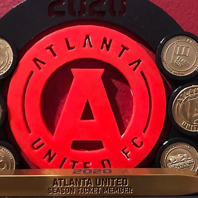 Atlanta United FC 2020 Spike and Coin Holder