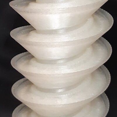 Spiral Marble Tower No supports
