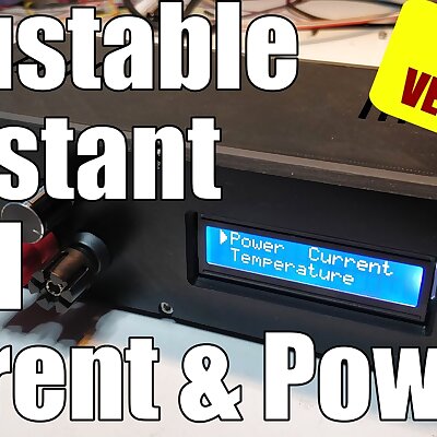Adjustable Constant Load Constant Current and Constand Power