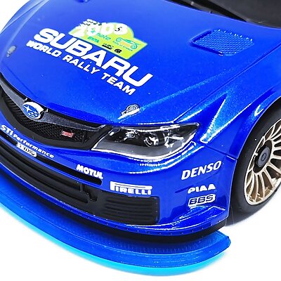 Front Bumper for Kyosho MiniZ AWD Subaru Impreza WRC RC car 124