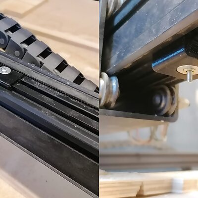 XCarve X rail stiffener to reduce chatter