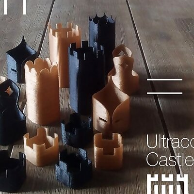 Ultracompact set CastleChess