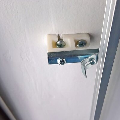 Curtain T track flat ceiling fixturespacer